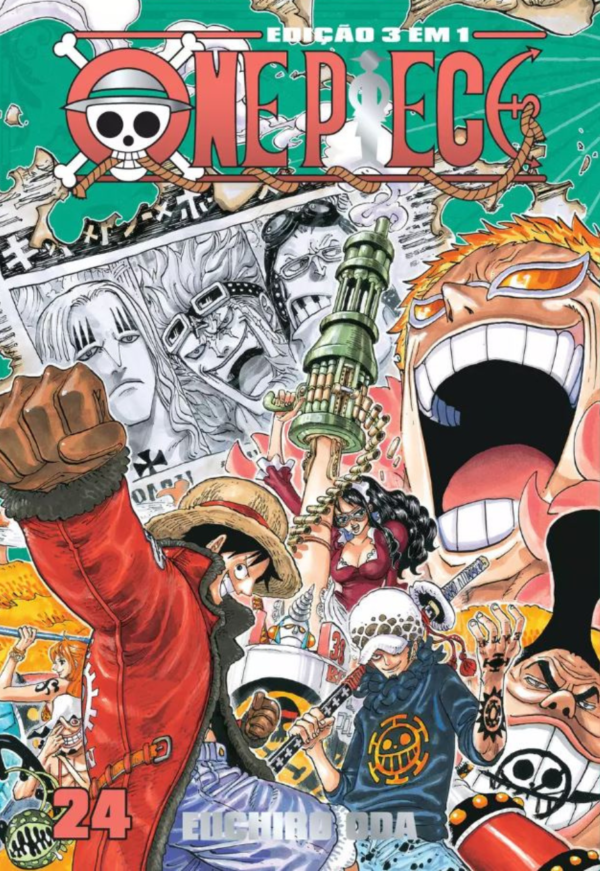 One Piece 3 em 1 Vol. 24