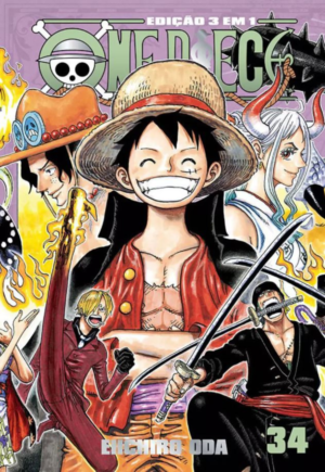 One Piece 3 em 1 Vol. 34