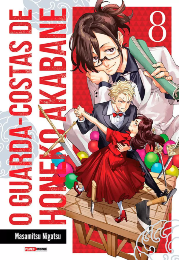 O Guarda-Costas De Honeko Akabane Vol. 8