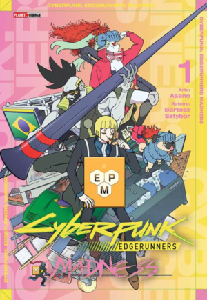 Cyberpunk Edgerunners Madness - Capa Variante - Vol 01